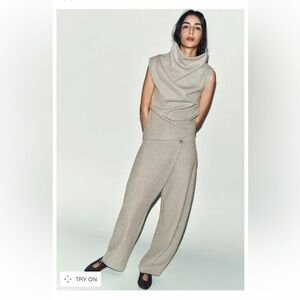 Gray Sleeveless Top BNWT, sold out!